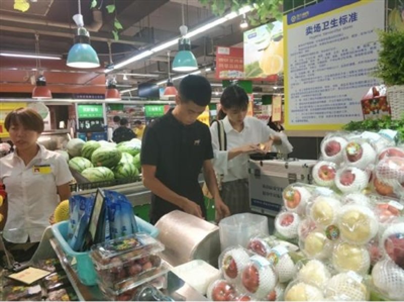 织金县市场监管局快速检测“两节”