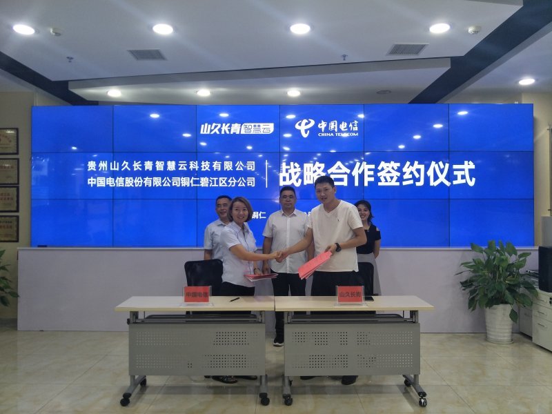 我司与中国电信股份有限公司铜仁碧