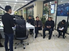 市教育局叶通贤副局长一行来我公司