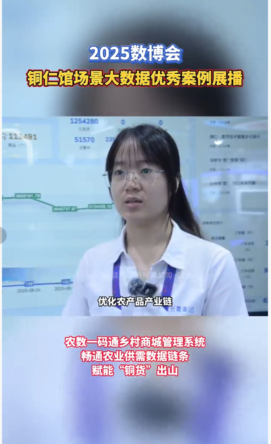 2025数博会铜仁馆场景大数据优秀案例